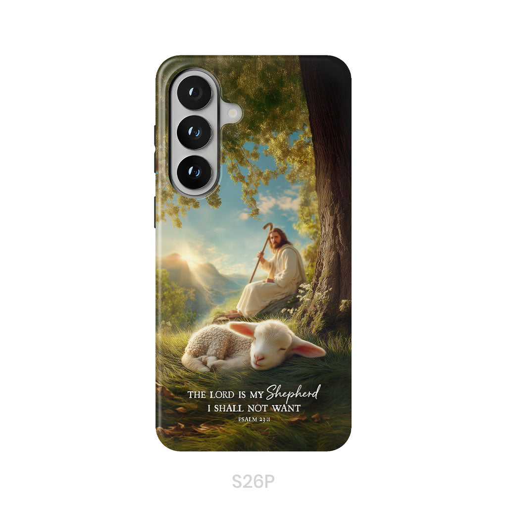 The Lord Is My Shepherd – Psalm 23:1 Christian Phone Case