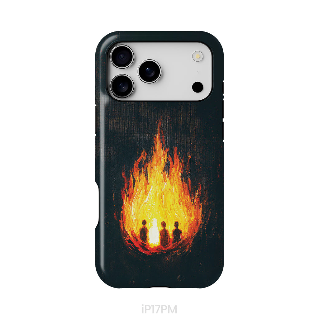 The Fiery Furnace Phone Case (Shadrach, Meshach, Abednego with Son of God)