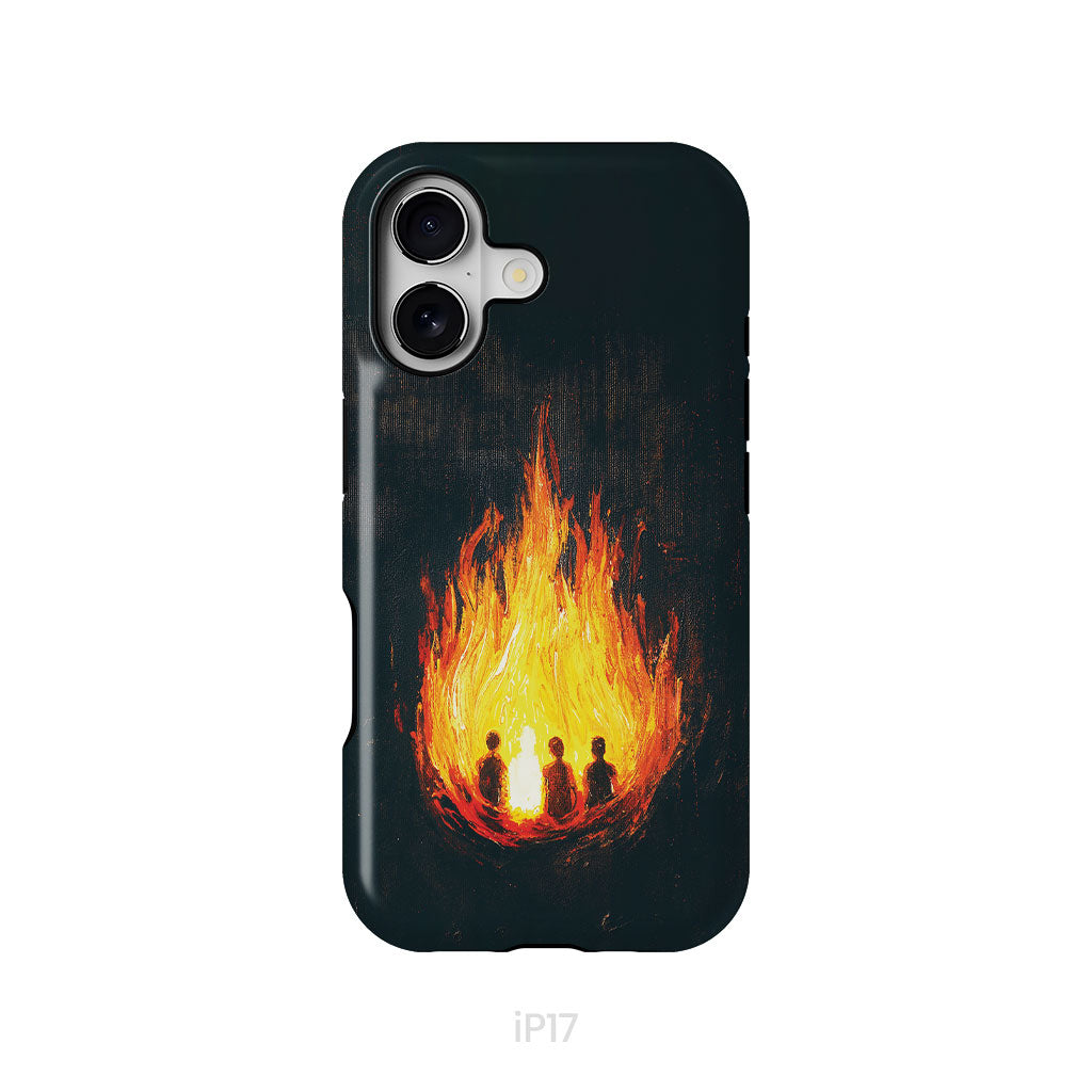 The Fiery Furnace Phone Case (Shadrach, Meshach, Abednego with Son of God)