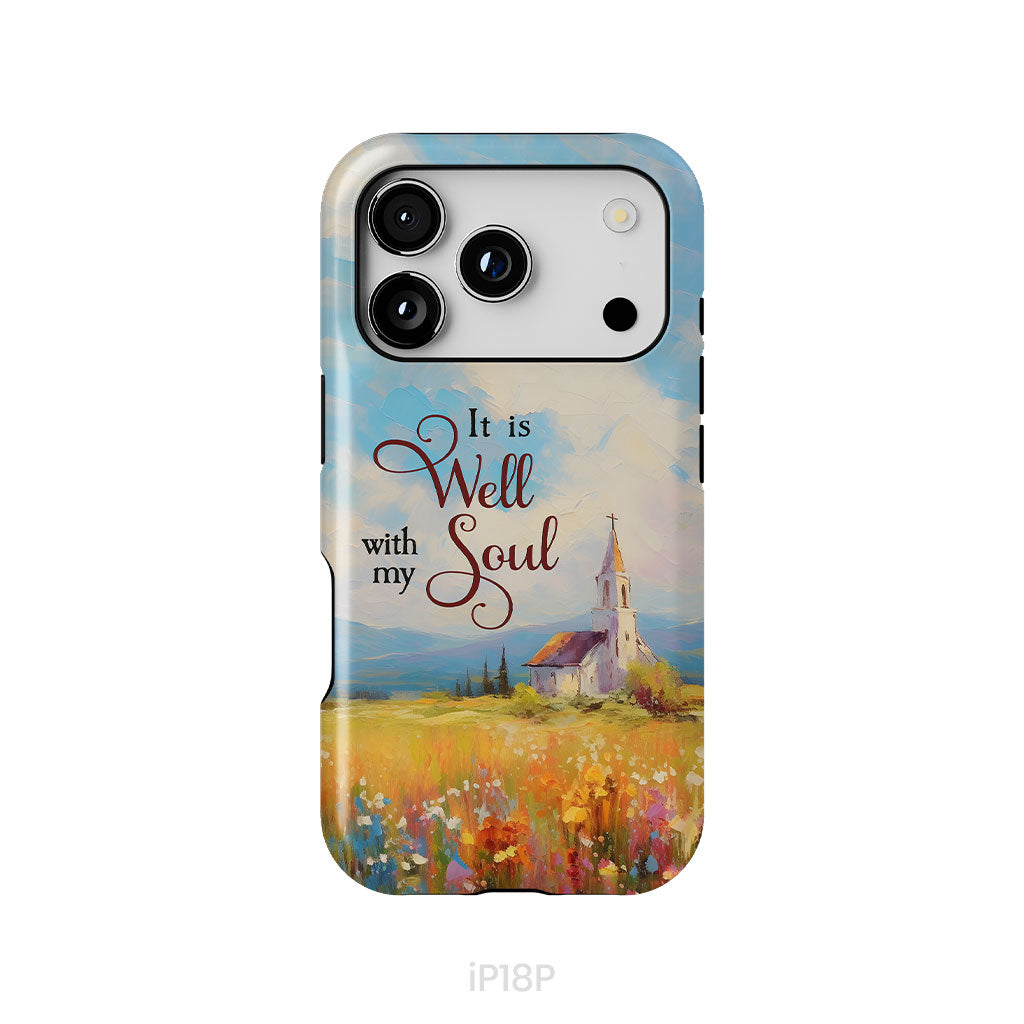 It is Well With My Soul, Church Art, Phone Case