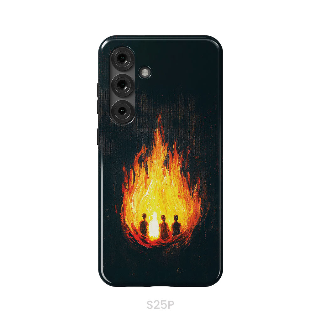 The Fiery Furnace Phone Case (Shadrach, Meshach, Abednego with Son of God)