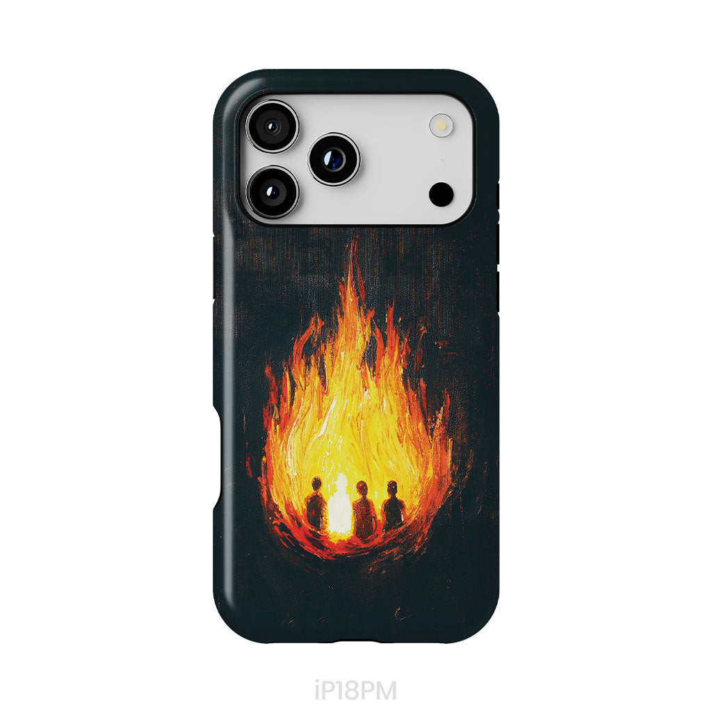 The Fiery Furnace Phone Case (Shadrach, Meshach, Abednego with Son of God)