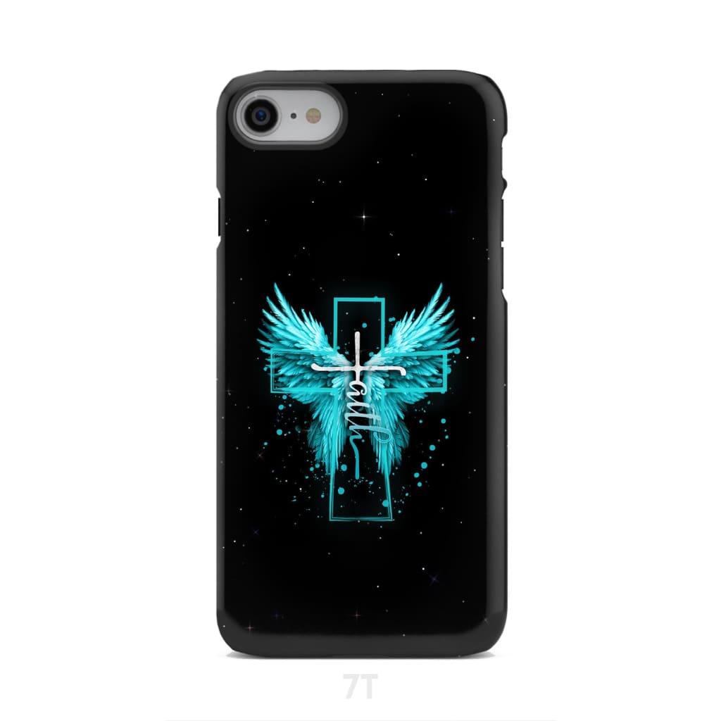 Faith Cross Wings Phone Case iPhone 7 / Tough