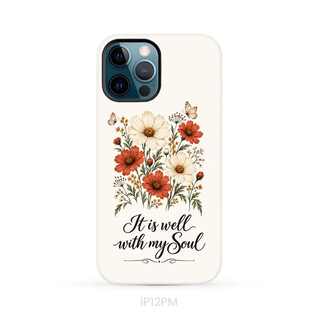 It is Well With My Soul Phone Case iPhone 12 Pro Max / Tough Case