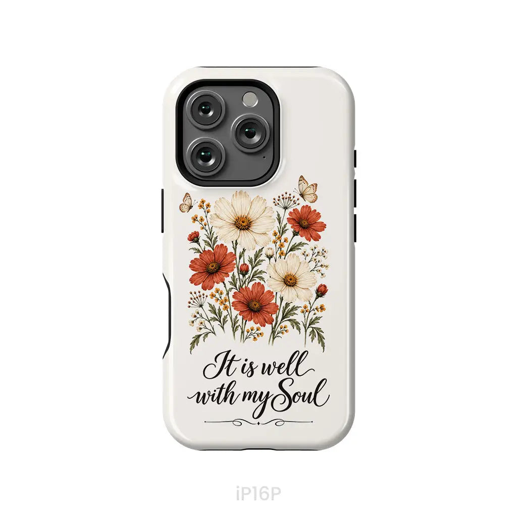 It is Well With My Soul Phone Case iPhone 16 Pro / Tough Case