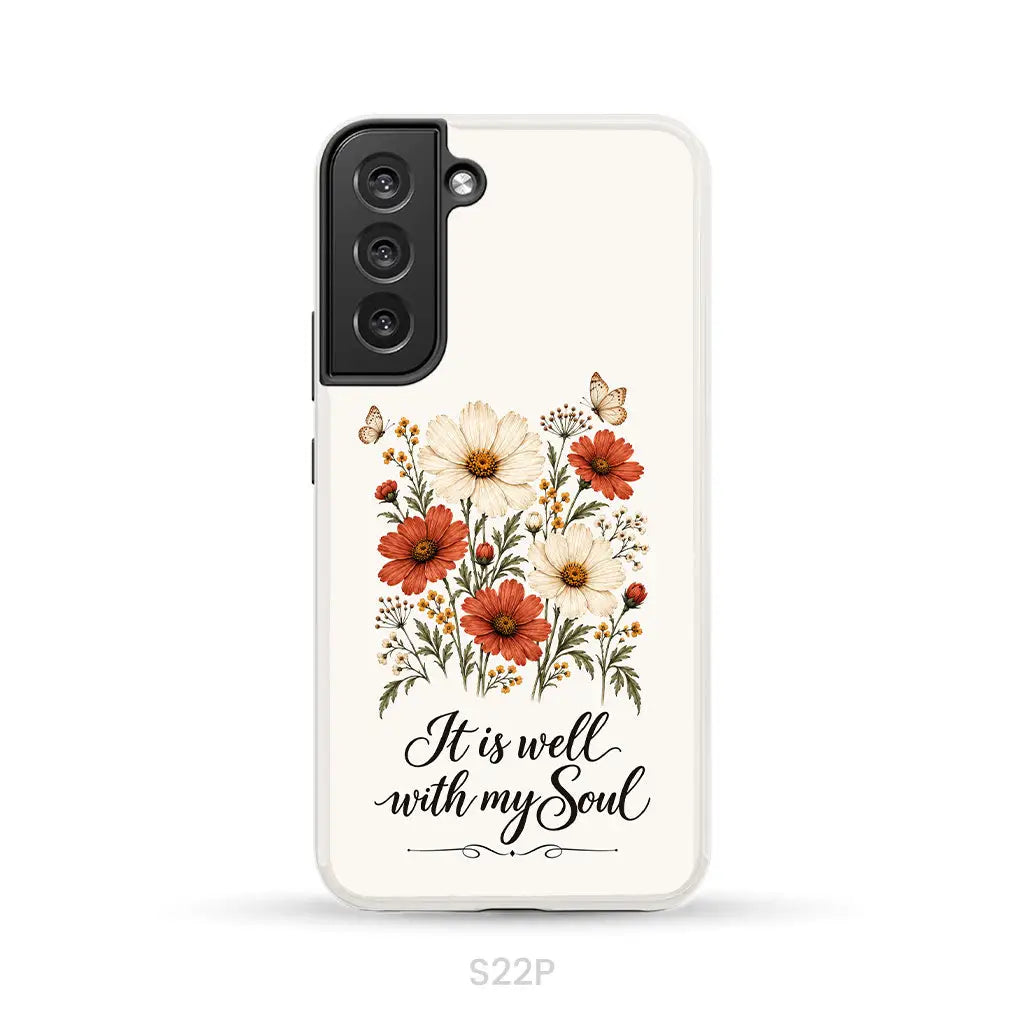 It is Well With My Soul Phone Case Samsung Galaxy S22 Plus / Tough Case