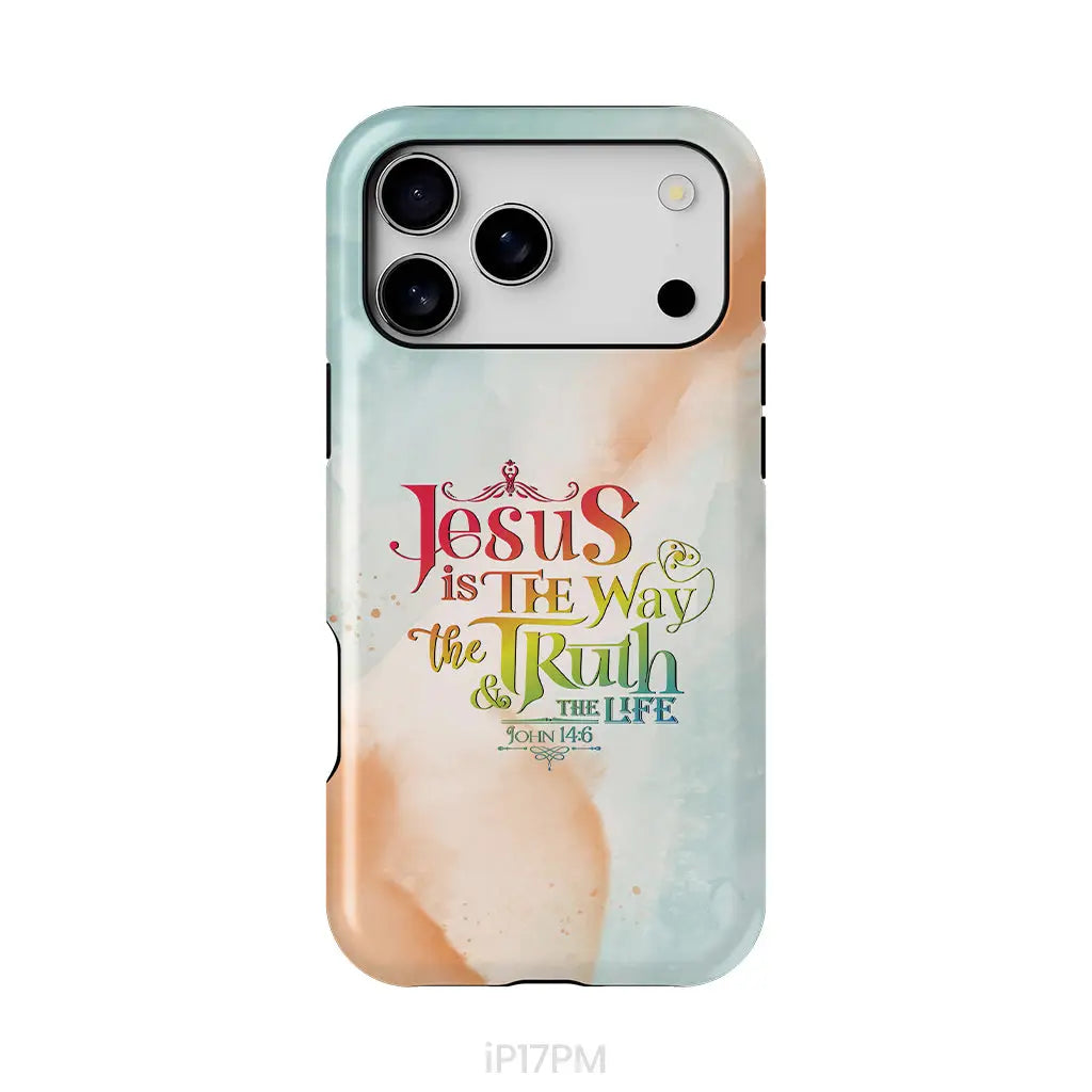 Jesus is the way the truth and the life John 14:6 phone case iPhone 17 Pro Max / Tough Case