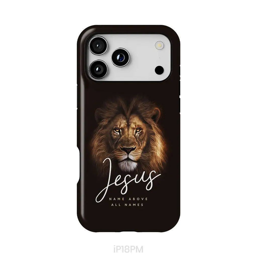 Jesus name above all names Christian phone case iPhone 18 Pro Max / Tough Case
