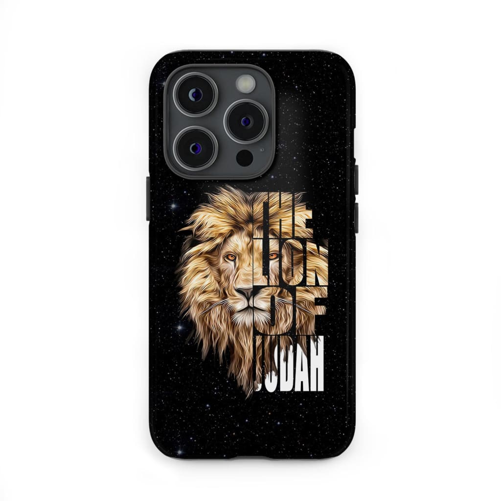 Jesus the Lion of Judah phone case - Christian cases