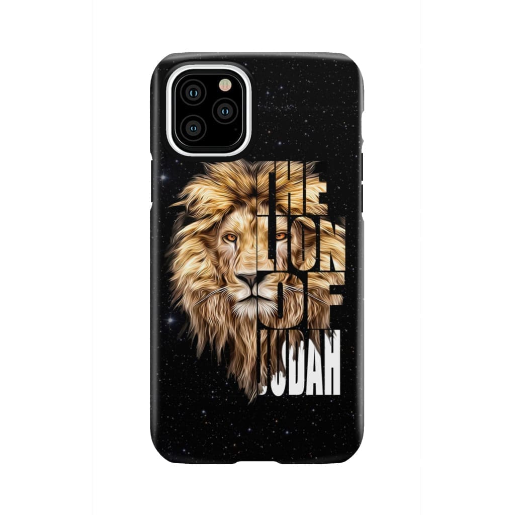 Jesus the Lion of Judah phone case - Christian cases iPhone 11 Pro / Tough