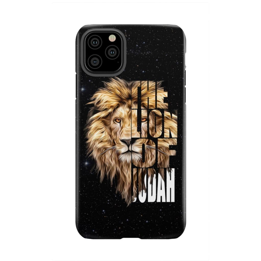 Jesus the Lion of Judah phone case - Christian cases iPhone 11 Pro Max / Tough