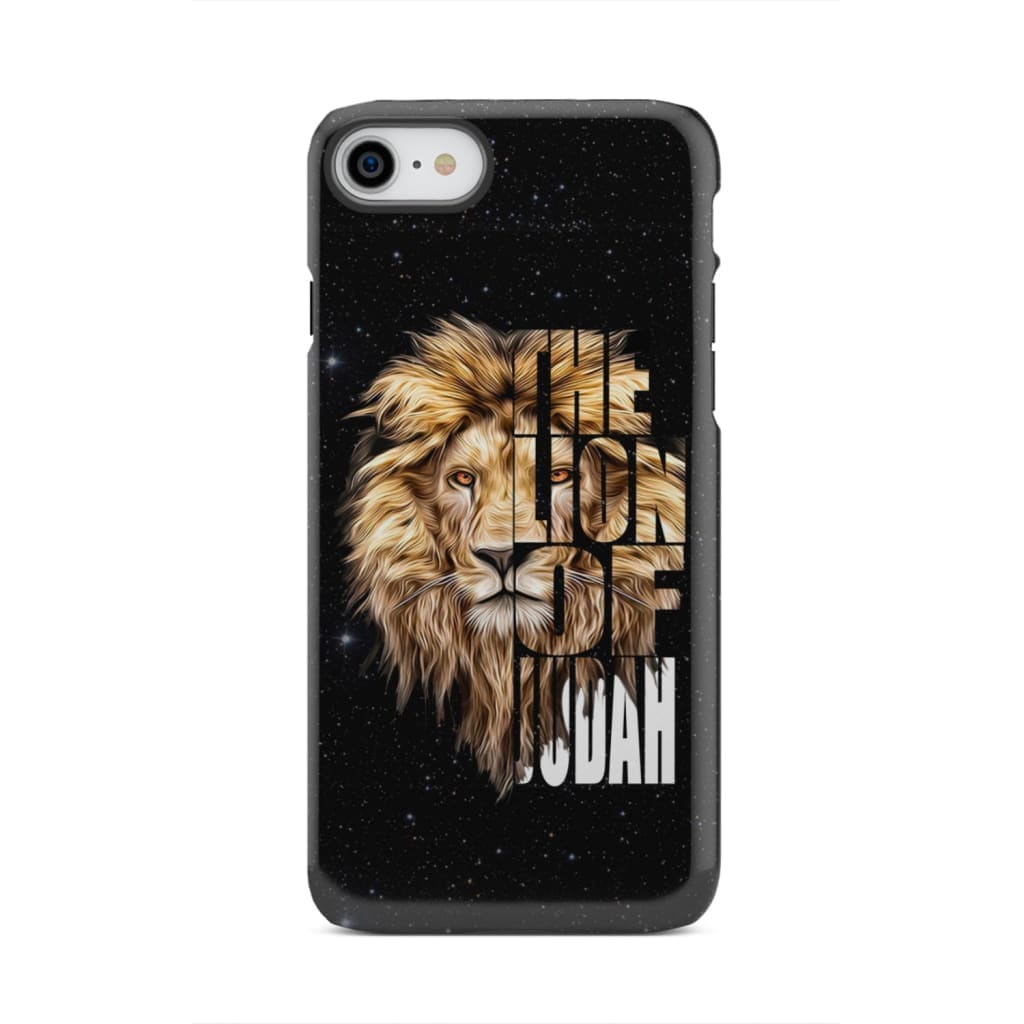 Jesus the Lion of Judah phone case - Christian cases iPhone 7 / Tough