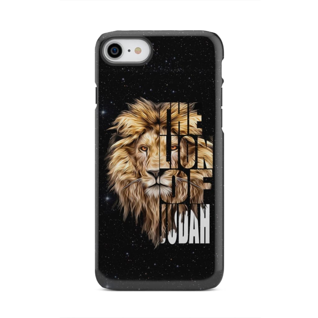 Jesus the Lion of Judah phone case - Christian cases iPhone 8 / Tough