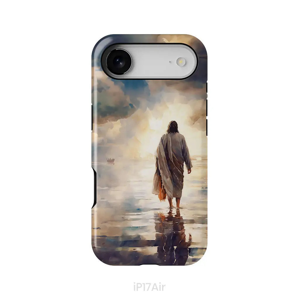 Jesus Walking on Water Phone Case iPhone 17 Air / Tough Case