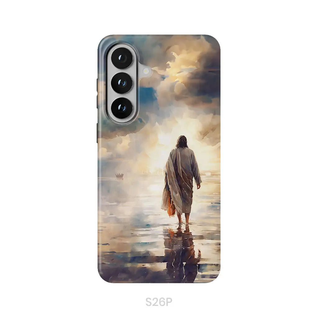 Jesus Walking on Water Phone Case Samsung Galaxy S26 Plus / Tough Case