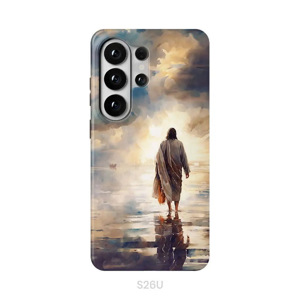 Jesus Walking on Water Phone Case Samsung Galaxy S26 Ultra / Tough Case