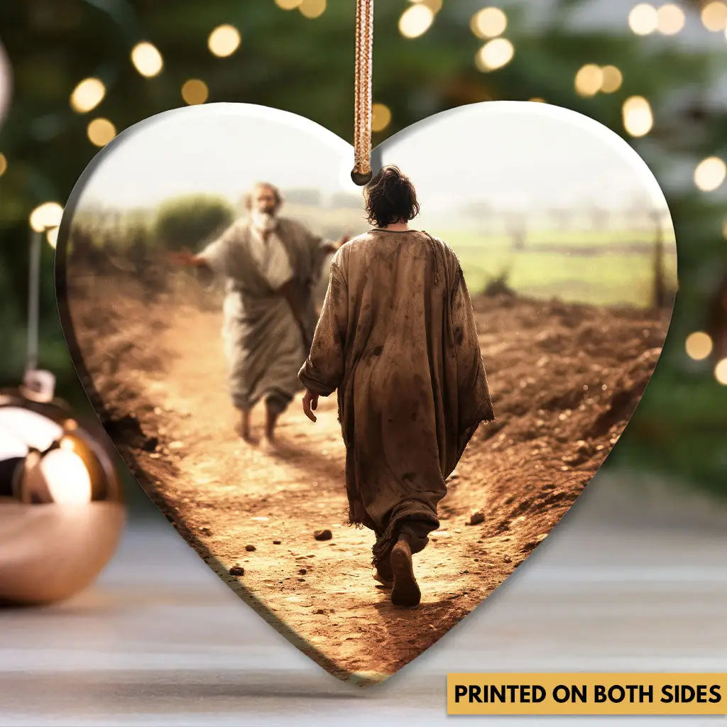 The Father Runs Towards His Son The Prodigal Son Ornament