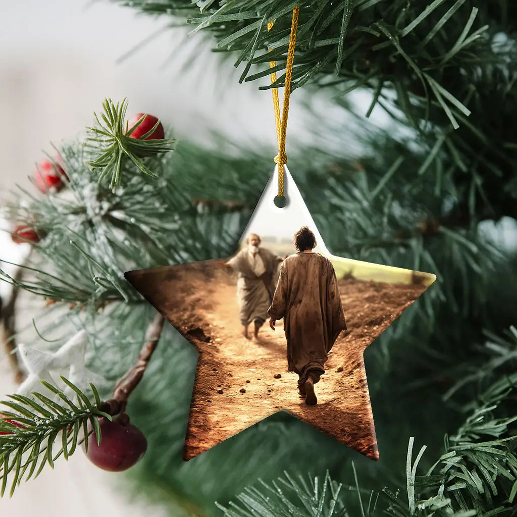 The Father Runs Towards His Son The Prodigal Son Ornament