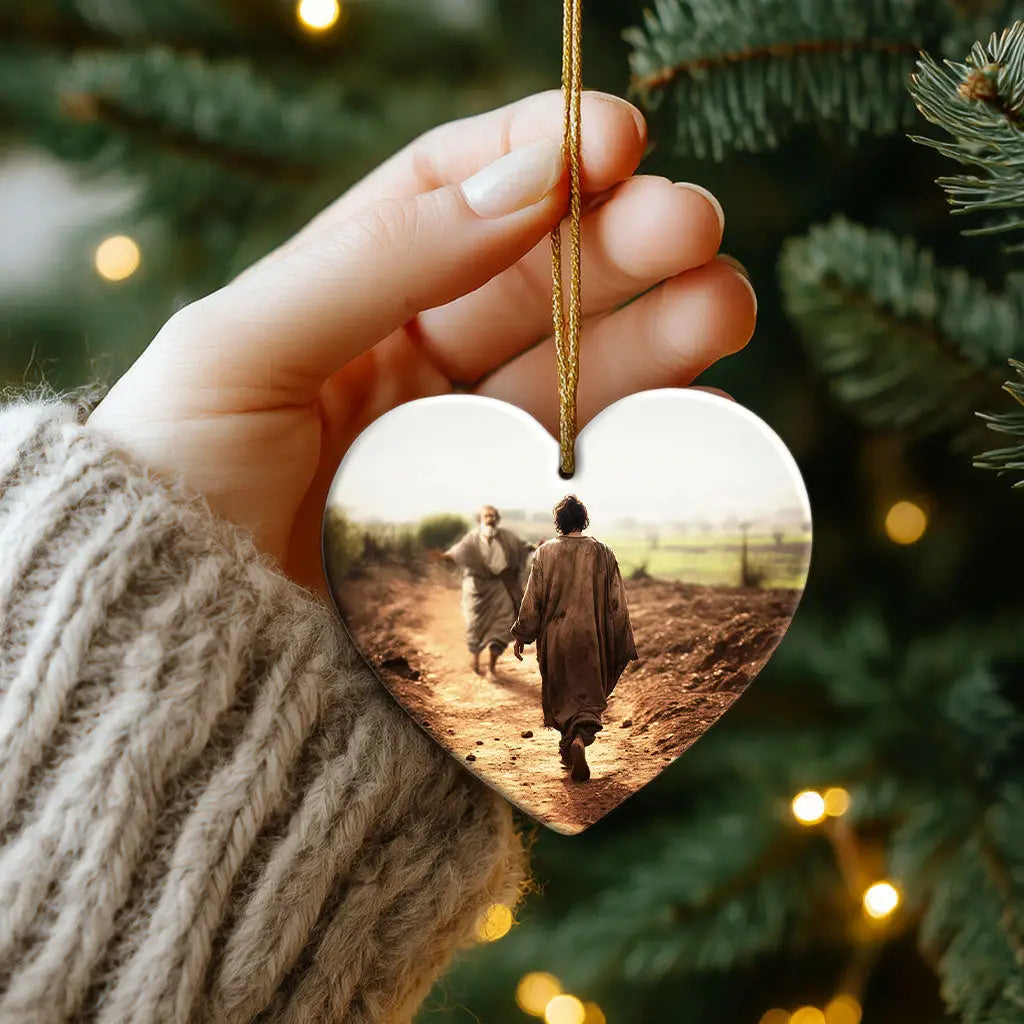 The Father Runs Towards His Son The Prodigal Son Ornament