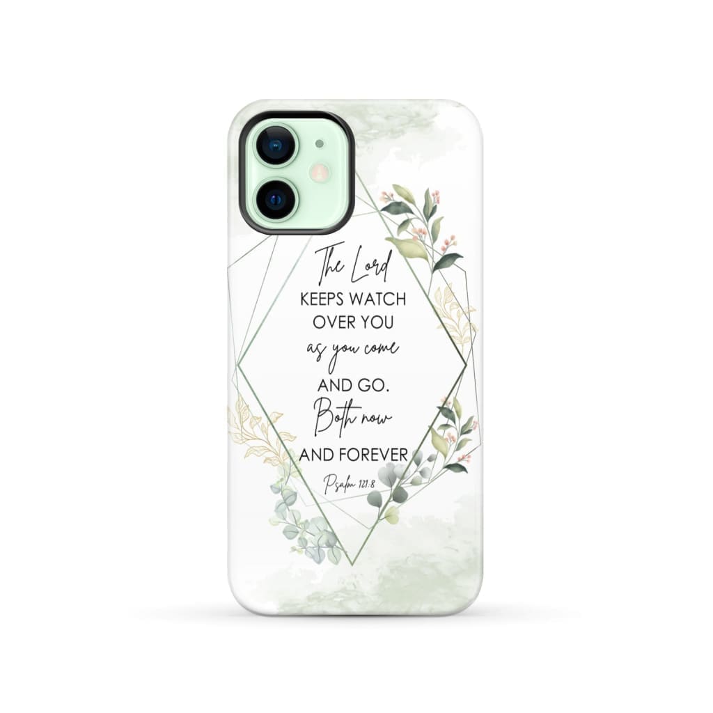 The Lord keeps watch over you as come and go phone case | Bible verse cases iPhone 12 / Tough