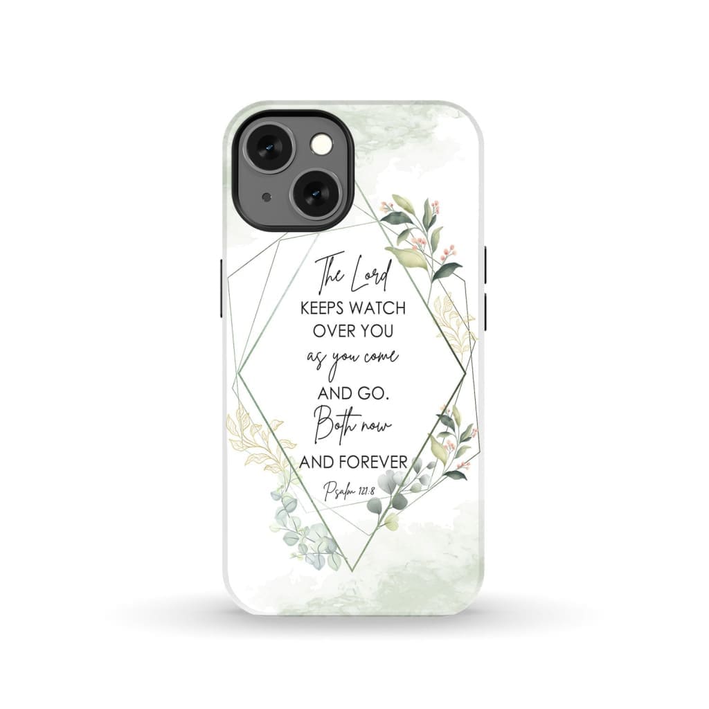 The Lord keeps watch over you as come and go phone case | Bible verse cases iPhone 13 / Tough