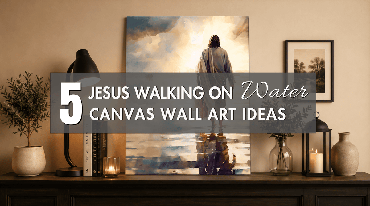 5 inspiring Jesus Walking on Water Wall Art ideas