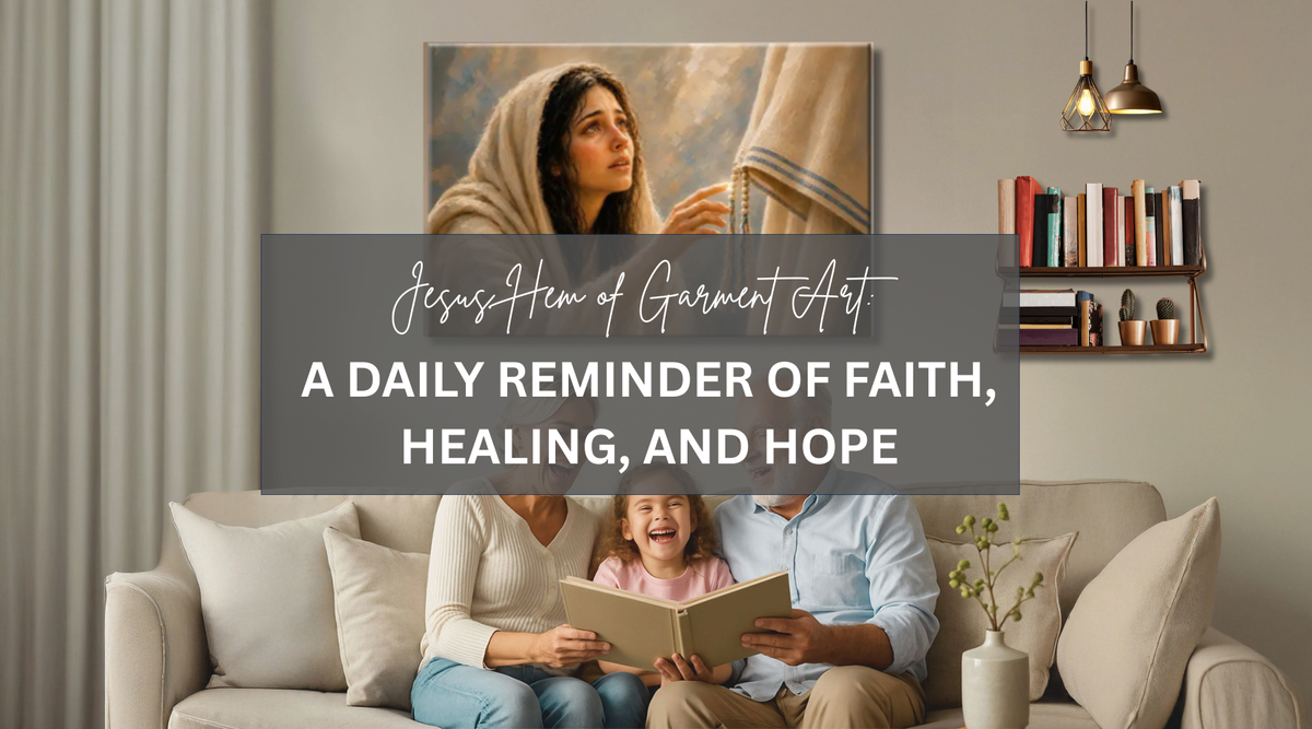 Jesus Hem of Garment Art: A Daily Reminder of Faith, Healing, and Hope