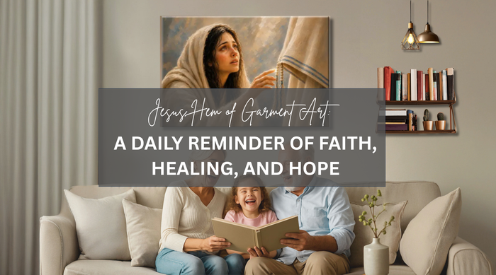 Jesus Hem of Garment Art: A Daily Reminder of Faith, Healing, and Hope