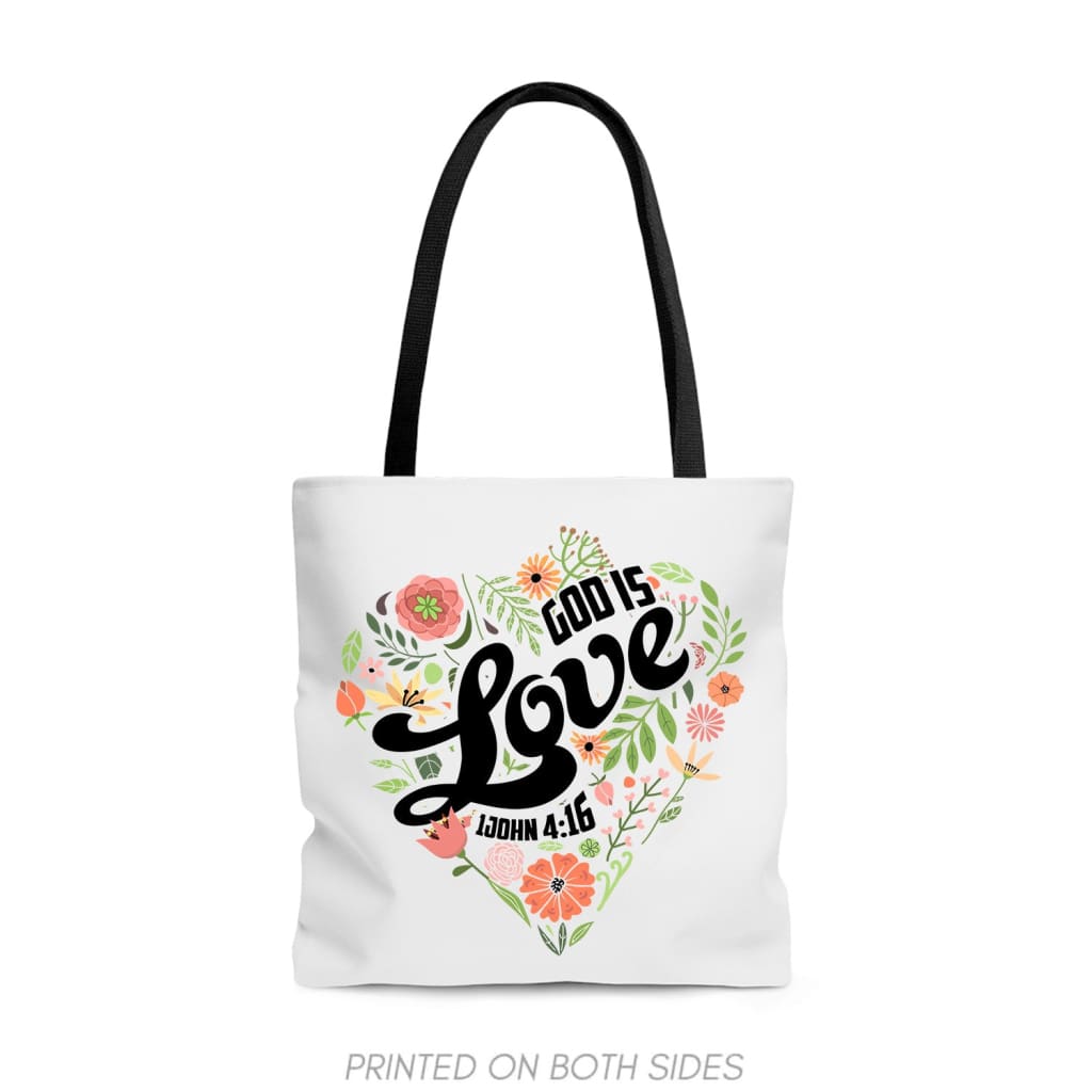 Loved Tote Bag - 100% Cotton with Bible-Inspired Verse – Living Words