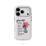 You Are Who God Says You Are, Bible Verses, Phone Case