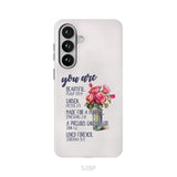 You Are Who God Says You Are, Bible Verses, Phone Case