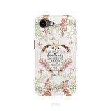 He shall cover you with his feathers Psalm 91:4 phone case