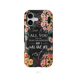 Come To Me All Who Are Weary Matthew 11:28 Christian Phone Case