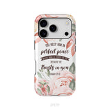 You Keep Him In Perfect Peace Isaiah 26:3 Bible Verse Phone Case