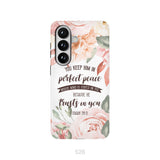 You Keep Him In Perfect Peace Isaiah 26:3 Bible Verse Phone Case