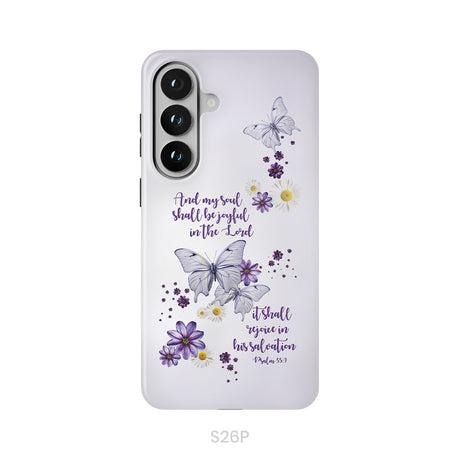 And My Soul Shall Be Joyful in the Lord Psalm 35:9 Phone Case