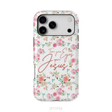 Turn your eyes upon Jesus Christian phone case