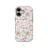 Turn your eyes upon Jesus Christian phone case
