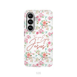 Turn your eyes upon Jesus Christian phone case