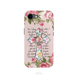For I know I have plans I have for you Jeremiah 29:11 Christian phone case