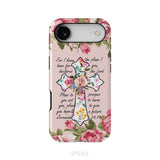 For I know I have plans I have for you Jeremiah 29:11 Christian phone case