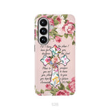 For I know I have plans I have for you Jeremiah 29:11 Christian phone case