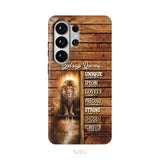 God says you are, Lion and Lamb phone case - Christian phone cases