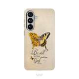 Be Still and Know Psalm 46:10, Faith Cross, Butterfly, Phone Case