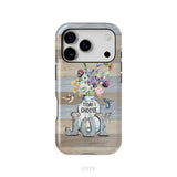 Today I choose joy, hummingbird floral phone case