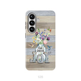 Today I choose joy, hummingbird floral phone case