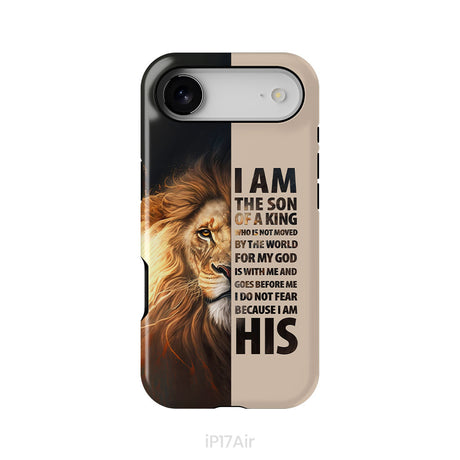 I am the son of a King phone case