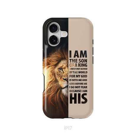 I am the son of a King phone case