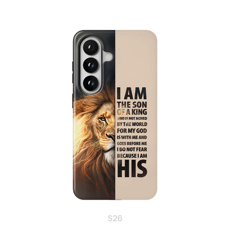 I am the son of a King phone case