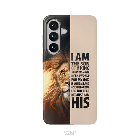 I am the son of a King phone case